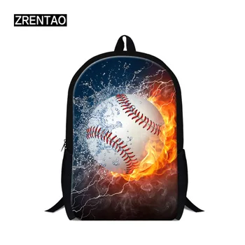 

Kids Baseballl School Back Pack Schoolbag With Side Pocket For Big Boys Girls High School Men Bagpack Children Shoulder Backpack