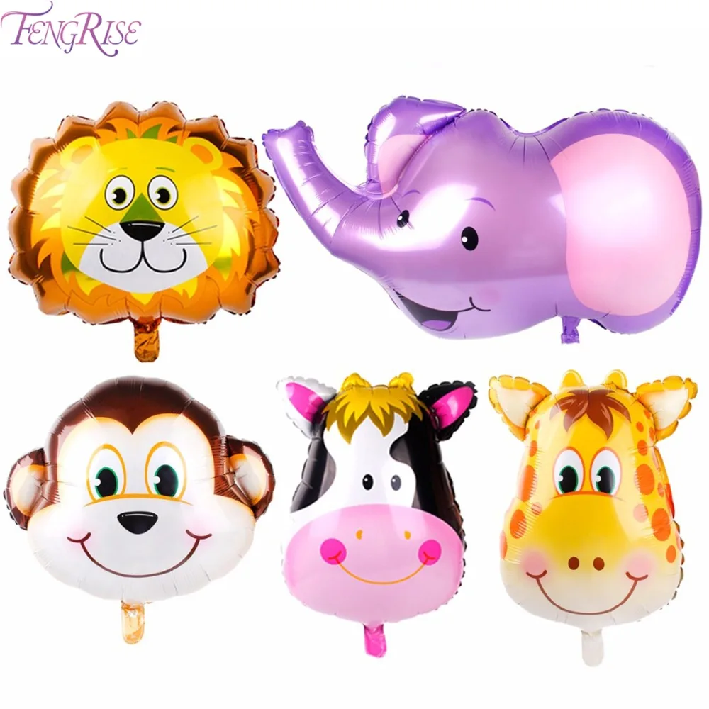 FENGRISE Walking Animal Balloons Tropical Summer Safari ...