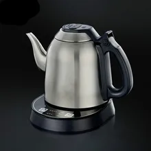 Электрический чайник из нержавеющей стали 304 пищевой термостатическая электрическая модный продукт 1.2L новая функция безопасности автоматического выключения