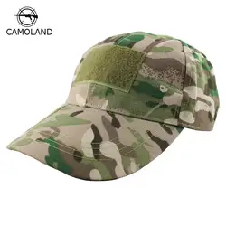 Camoland Для мужчин Бейсбол Кепки камуфляж Для мужчин Для женщин Snapback тактический шляпа камуфляж армии Training Лето Открытый Снайпер