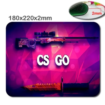 

Custom Counter Strike Global Offensive Wallpaper Gaming Rectangle Silicon Durable Mouse Pad Computer Mouse Mat 220x180x2mm