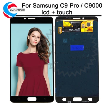 

Super AMOLED For SAMSUNG GALAXY C9 Pro LCD C9000 Display Touch Screen Digitizer Assembly Replacement For 6.0" SAMSUNG C9 Pro LCD