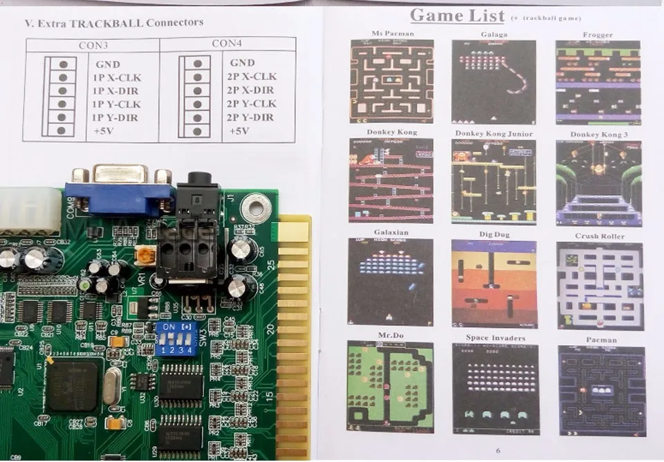 60 в 1 классическая аркадная игра PCB Jamma мульти игра Pcb для аркадной игры машина аркадная игра доска