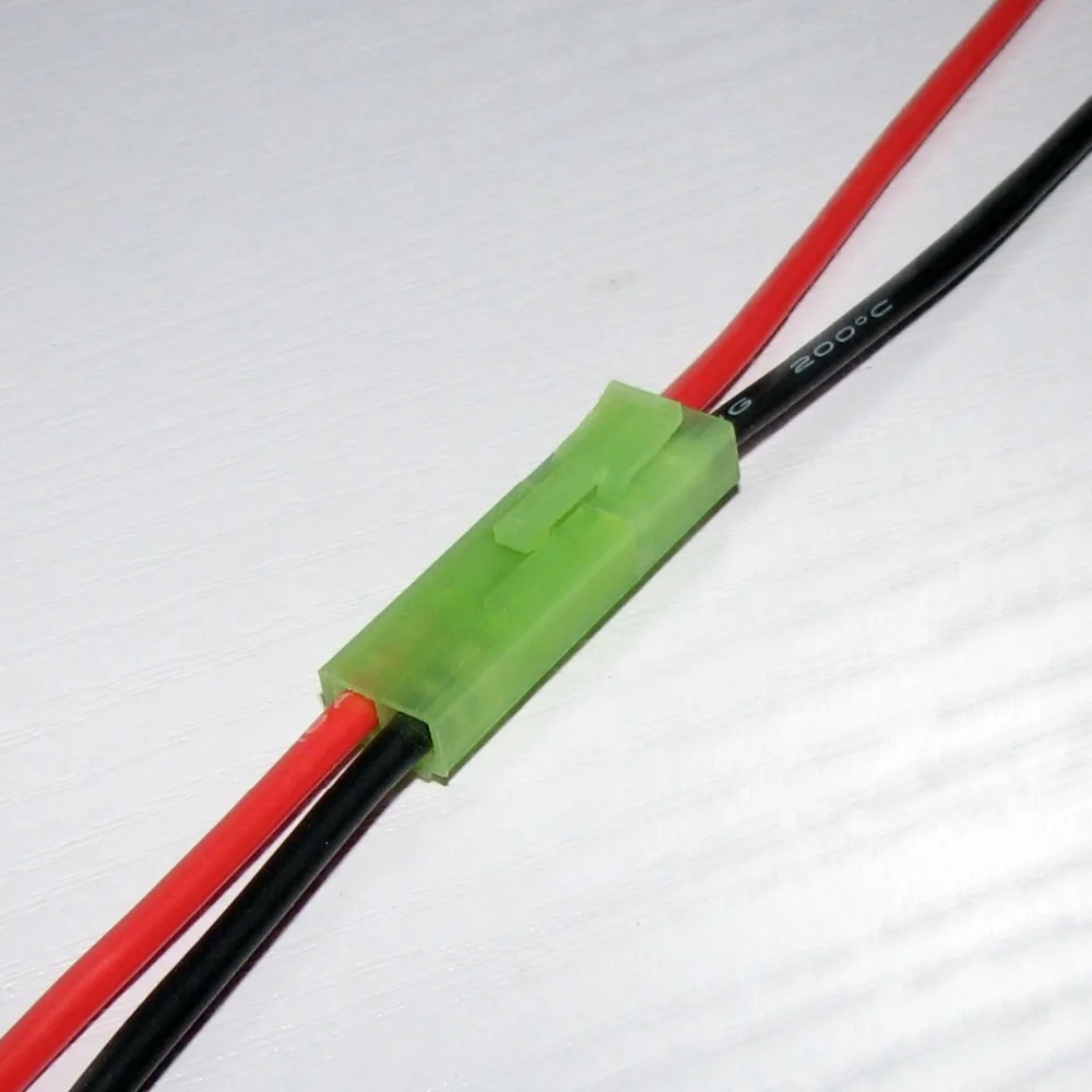

Small Tamiya plug Male & Female connector cable 5 pair/LOT 15cm length 16AWG