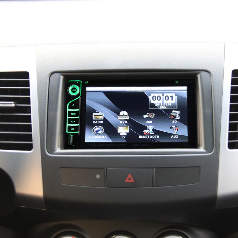6,2 дюймов 2 Din Автомобильный сенсорный экран dvd-плеер мультимедийный Bluetooth развлекательный Авторадио для Toyota VW Audi BMW Frod Volvo Bora