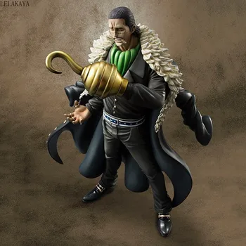 

26CM Anime One Piece Seven Warlords Of The Sea Sir Crocodile 1/7 scale Painted PVC Action Figure Model Toys Doll dropshipping