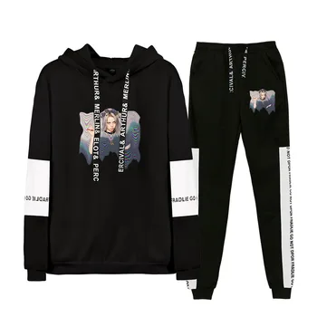 

New billie eilish Hoodie Sweatshirt Women Fashion Hoodies Sweatshirts+Sweatpants Suits 2019 Autumn Winter Warm Black Pullover