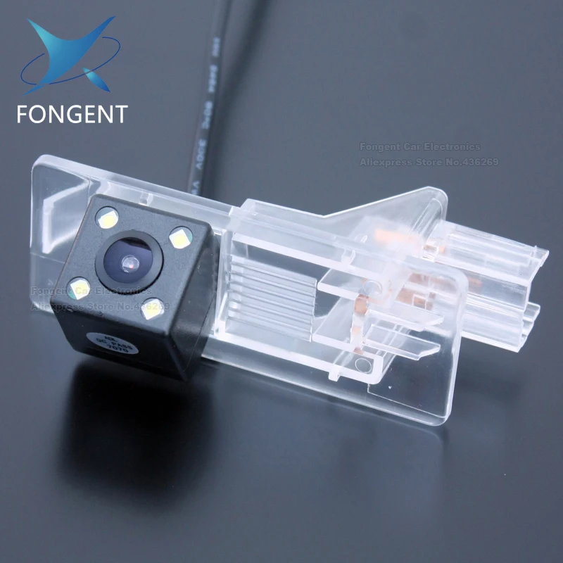 Car CCD 4 LED HD Night Vision Waterproof Reverse Backup Parking Reversing Rear View font b