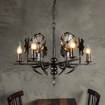 

DOXA Vintage Retro Hanging Lamp LED Luminacion Loft Style Industrial Lighting Fixtures Pendant Lights Bar Cafe Luminaire