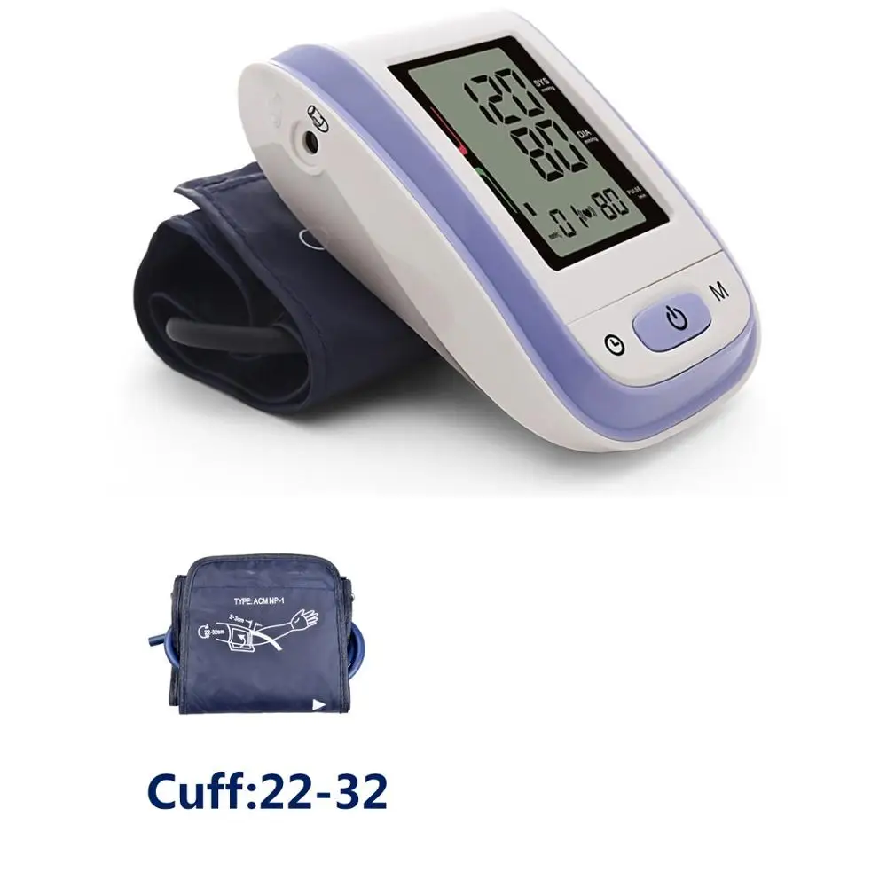 Purple Cuff22-32 Usb зарядка манжеты 22-32/22-48 медицинское оборудование цифровой верхний монитор артериального давления на руку измерительный прибор BP тонометр - Цвет: Purple Cuff22-32