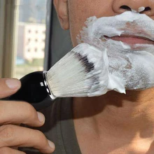 Badger Hair Men's Shaving Brush Razor Brush Men Beard Cleaning Tool Salon Men Facial Beard Cleaning Appliance Shave Tool