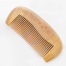 Деревянный гребень для волос ручной работы из натурального Ebony гребень для волос деревянный гребень для волос 12.5 см x 5 см