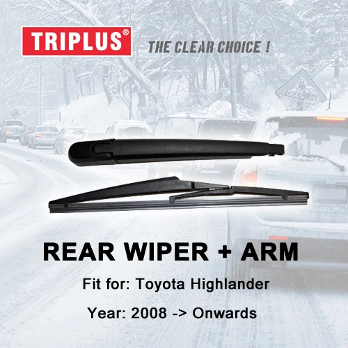 Rear Wiper Arm With Blade For Toyota Highlander (2008onwards) 1pc 12