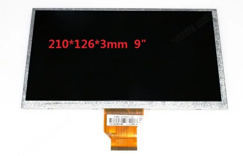 

210*126*3mm 9" 50pin Lcd display For DANEW DSLIDE 900 matrix Screen Display Tablet Replacement Free Shipping