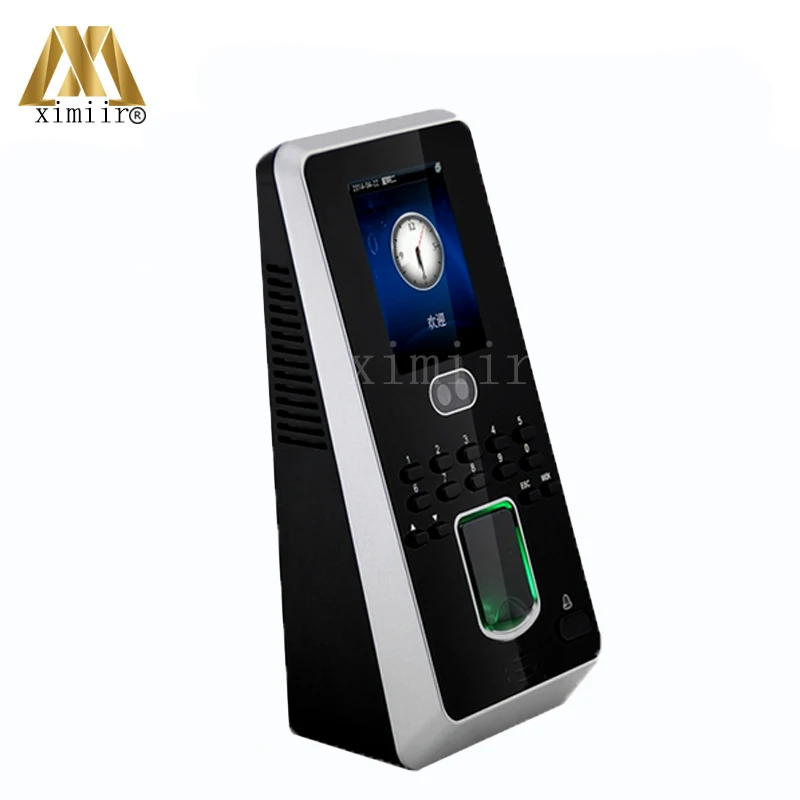 

Biometric facial time recognition TCP/IP Multibio800 iface3 face time attendance and access control with fingerprint reader