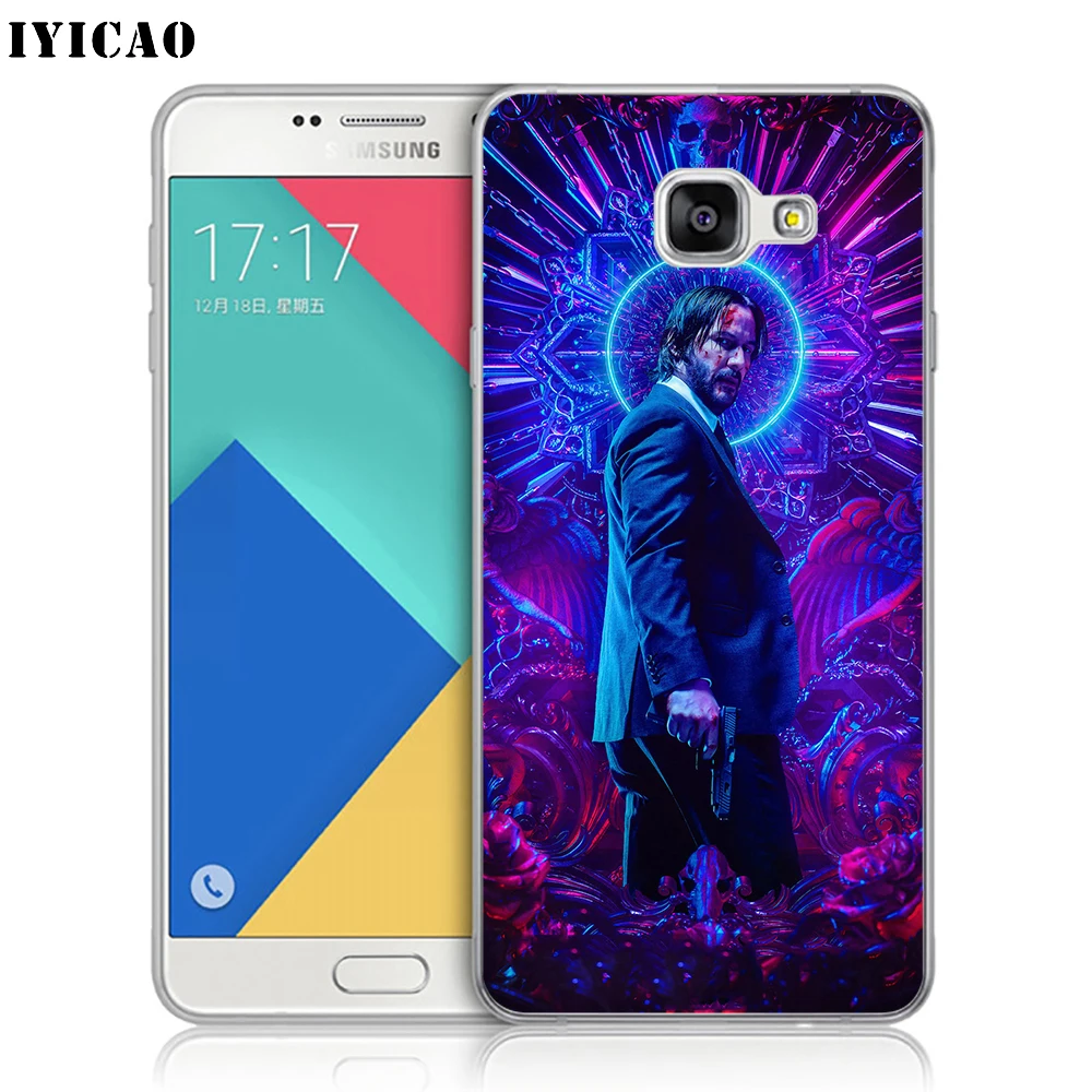 Мягкий силиконовый чехол для телефона IYICAO John Wick Chapter 3 Samsung A10 A30 A40 A50 A70 M10 M20 M30