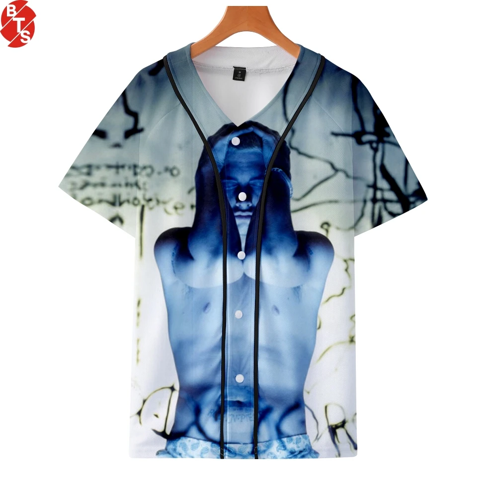Футболка с коротким рукавом EMINEM Мужская/Женская футболка в стиле хип-хоп 3D