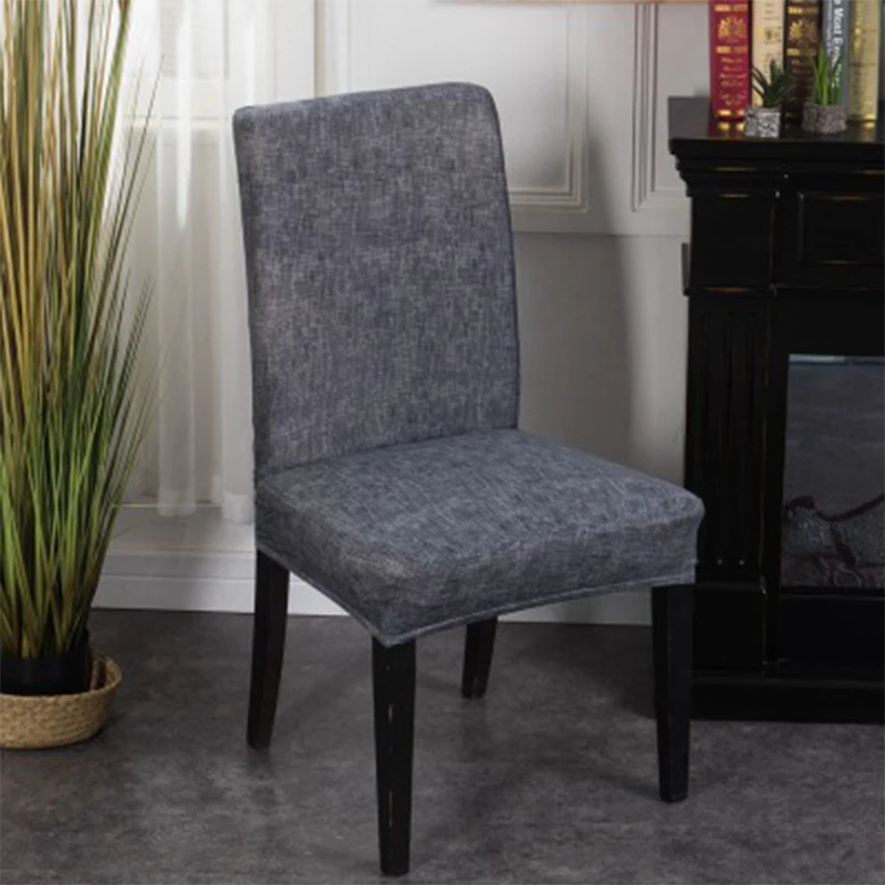 

Chair Cover Polyester Simple Elastic Computer Office Printed Chair Cover Modern Restaurant Hotel Conference General Purpose