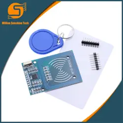 Rfid-модуль RC522 наборы S50 13,56 МГц 6 см с тегами SPI запись и чтение для arduino uno 2560