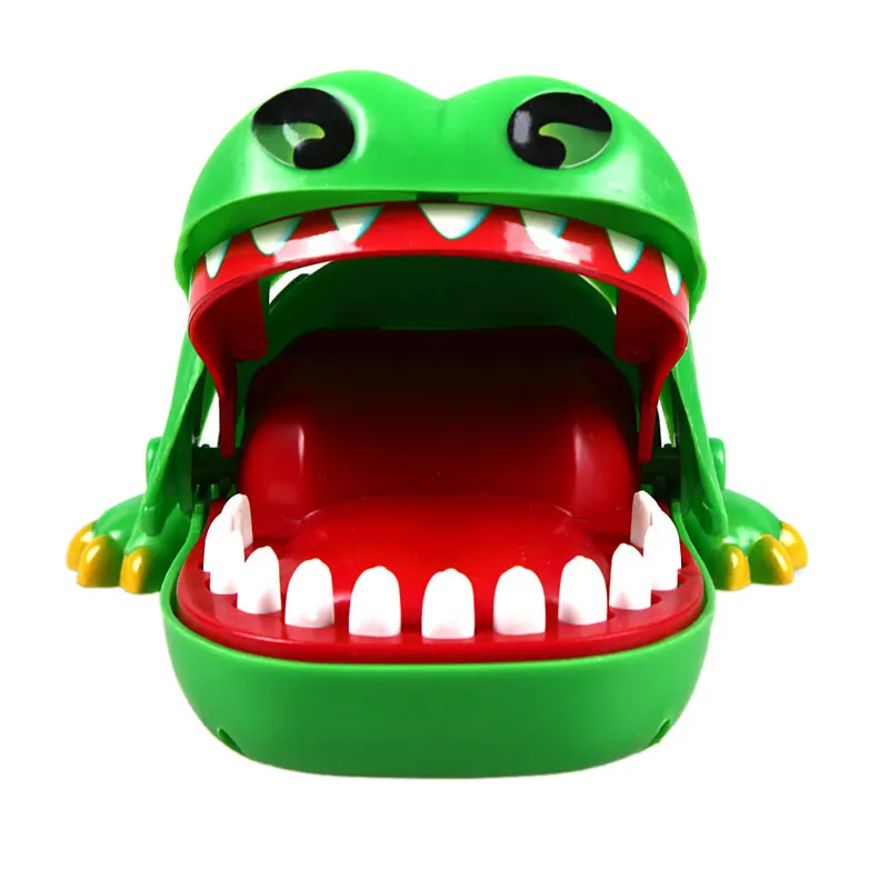 Baby toys Large Crocodile Jokes Mouth Dentist Bite Finger Game Joke Fun Funny Crocodile Toy Antistress Gift Kids Family Prank