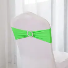 Эластичные чехлы на кресла лента для свадьбы Рождество и события украшения для вечеринки