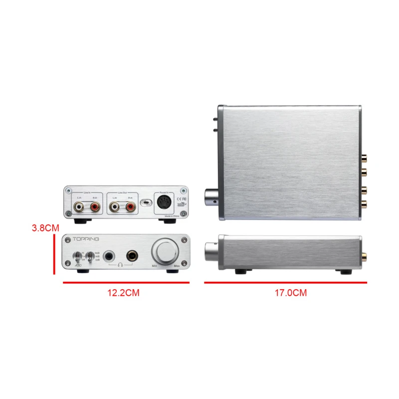 Придет A30 Hifi Настольный усилитель для наушников 3 5 мм/6 35 мм выход TPA6120A2