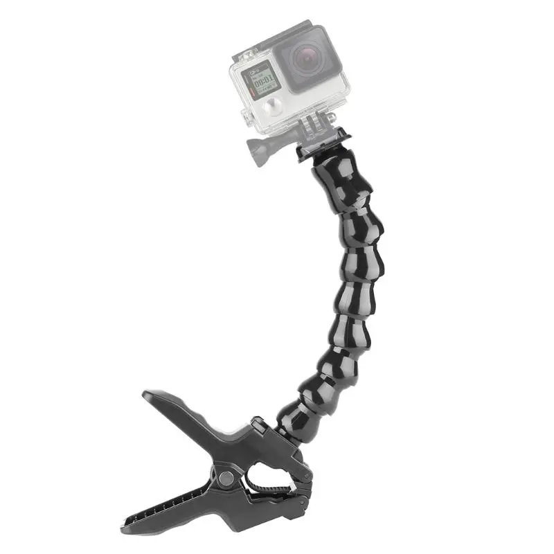 

Multi-function Camera Flexible Clamp Arm Bracket Holder Mount Adapter for GoPro Hero 4/3+3/2/1 Action camera Neck Tripod