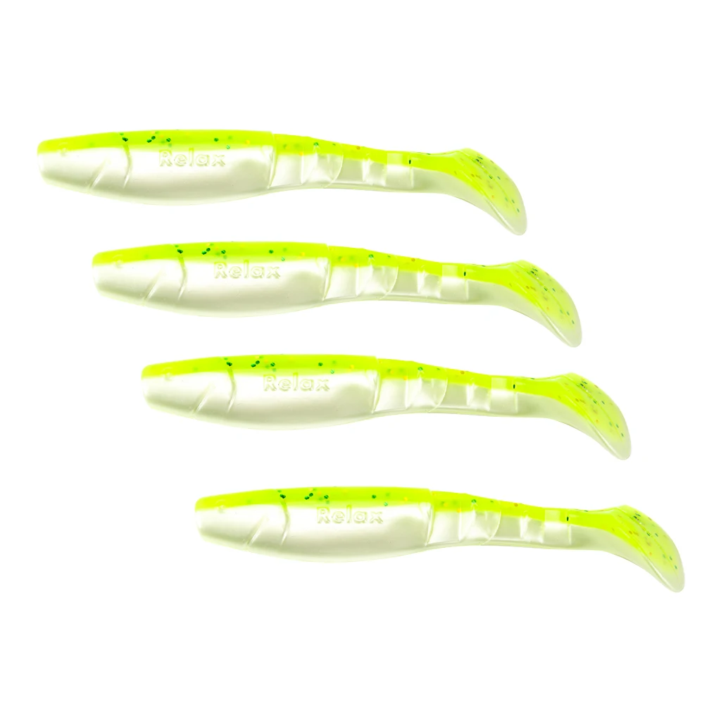 Perfeclan 4Pcs T Tail Soft Fish Lures Fishing Worm Baits Swimbaits for Jig Head & Offset Hook Soft Fish Lure Soft Fishing Lures