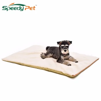 

Products For Pet Heating Beds Beige Warm Large Dog Cushion Zipper Washable Puppy Mats Medium Dog Bed Cat Kennel M/XL
