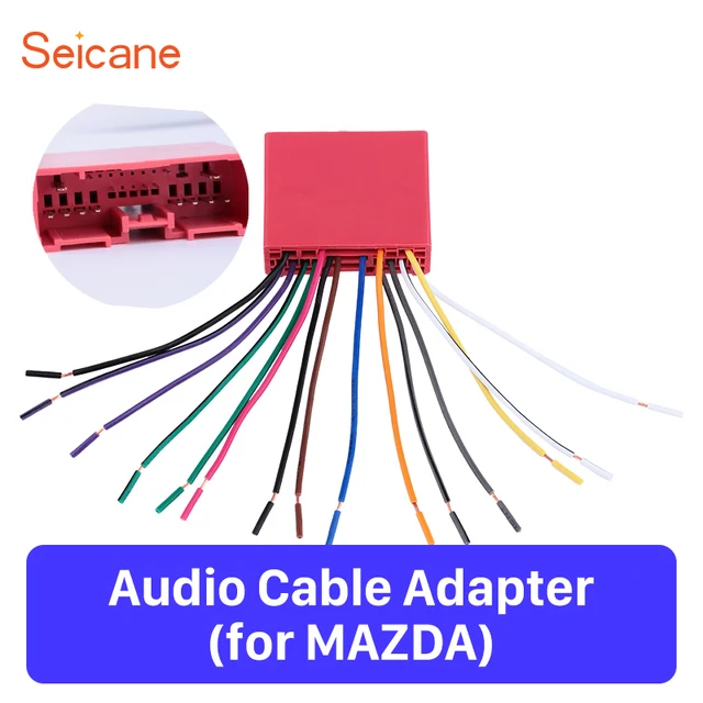 Seicane 50x18mm Simple Installation Sound Wiring Harness