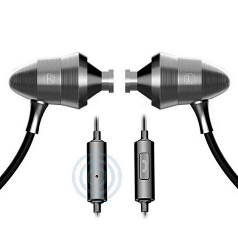ETOPLINK E02 Universal 3.5mm In Ear Super Bass Metal Bullet HIFI DJ Earphone With Mic For iPhone Samsung | Электроника