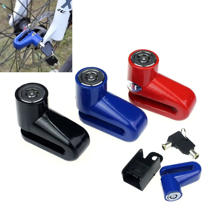 

Hot Scooter Bike Bicycle Motorcycle Safety Anti-theft Disk Brake Rotor Lock locks ciclismo tackle bisiklet aksesuar outdoor gift