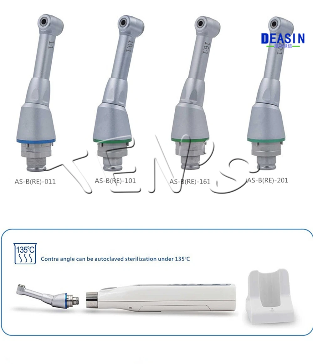 1 шт х Новое поступление Стоматологическая эндодонтия 1:1 10:1 20:1 16:1 снижение с косым углом с головкой для Беспроводной эндо мотор