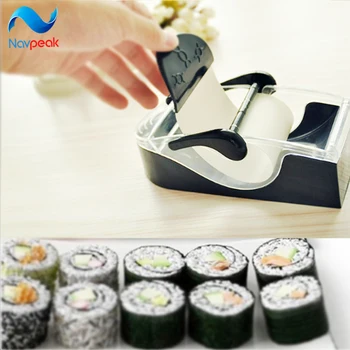 

10pcs Perfect DIY Roller Machine Roll Sushi Maker Kitchen Magic Gadget Cooking Tools Curtain Bento Acessorios De Cozinha Rolls