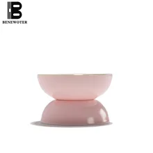 Креативный розовый фарфоровый чайный фильтр ручной работы керамическая подглазурная краска кунг-фу чайный сервиз аксессуары отель Пуэр зеленый фильтр подарки