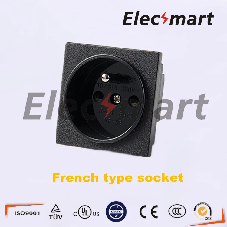 French standard electrical socket 250VAC 16A/20Ain Electrical Sockets