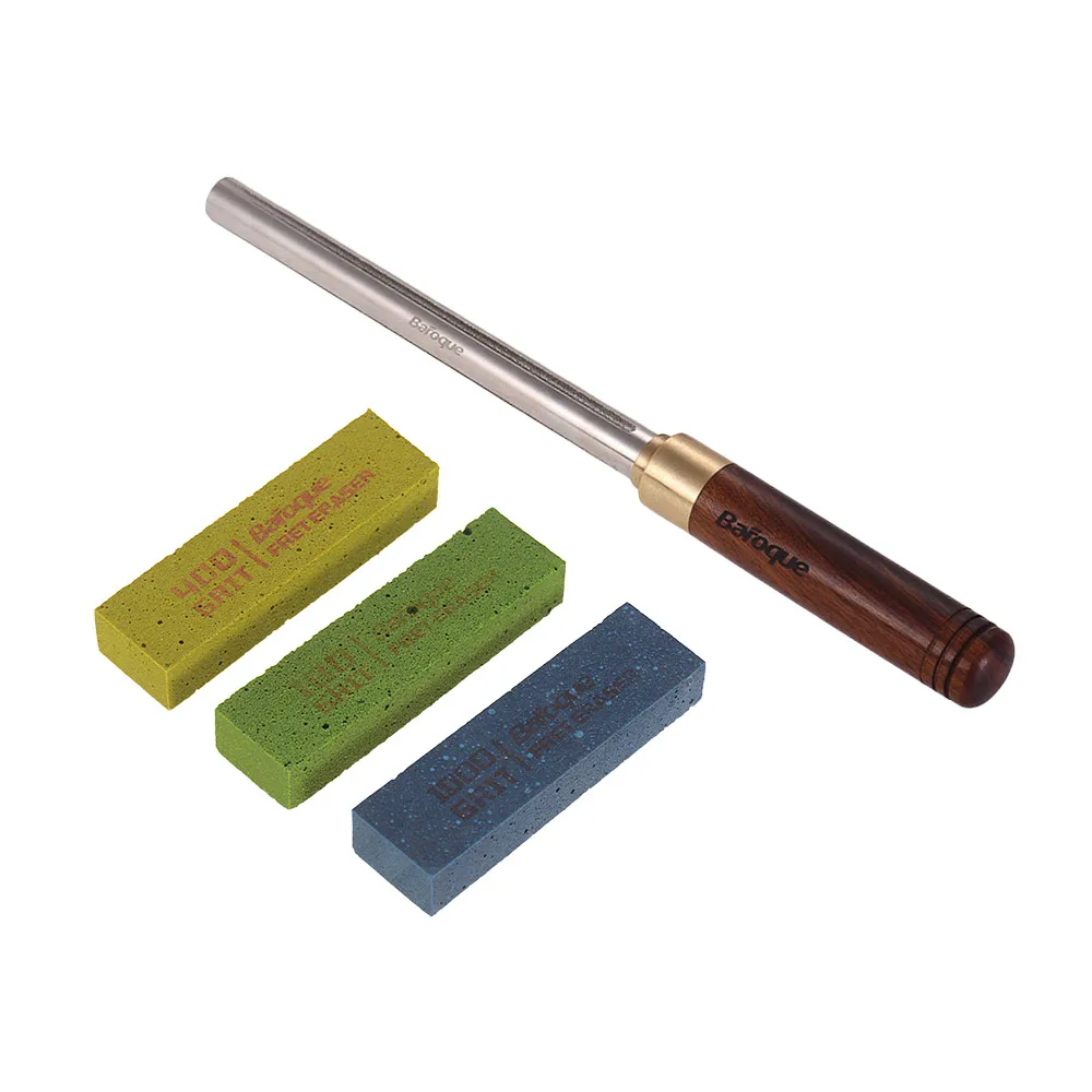 Lepeuxi Gommes /à polir les frettes de guitare Blocs de caoutchouc abraisifs avec grain 180 et grain 400 et grain 1000 et grain 1500 et grain 2000 pour le polissage des cordes de guitare