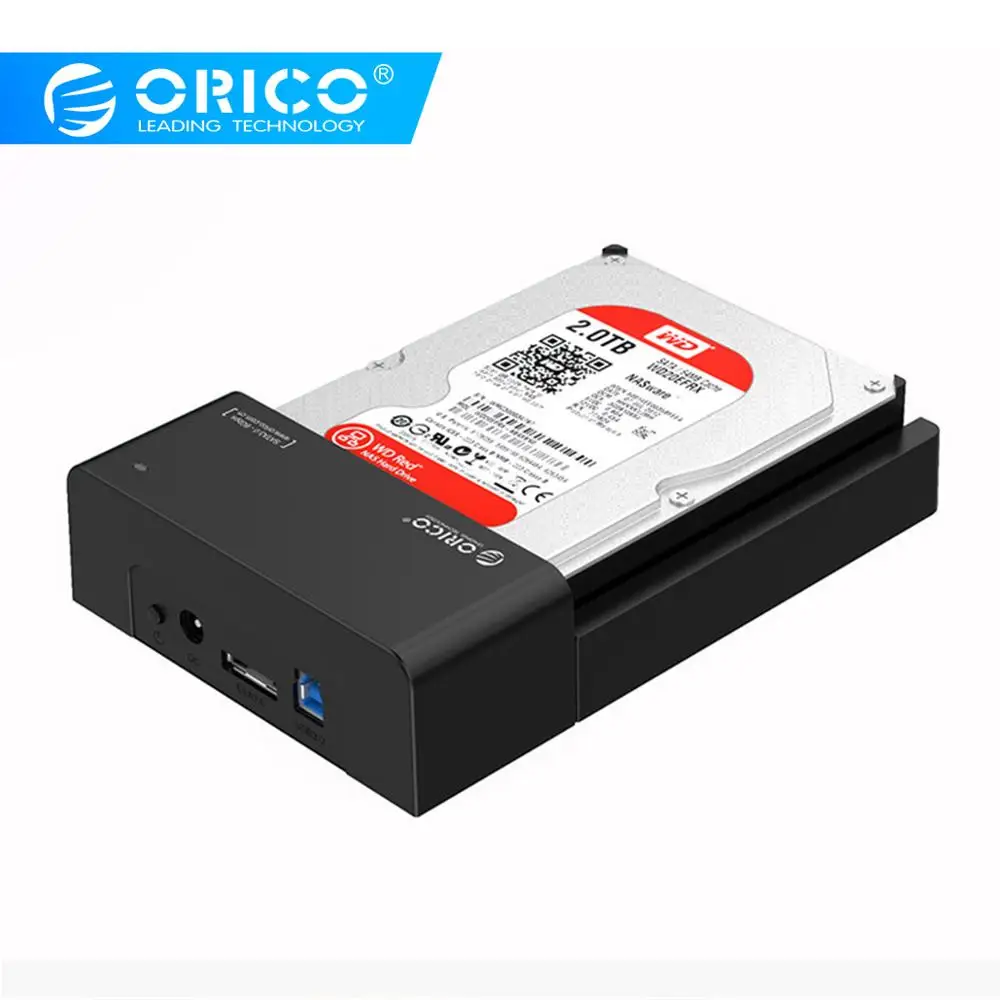 ORICO 2 5/3 5 дюйма USB3.0 и SATA жесткий диск Док станция внешний HDD SSD корпус коробка|Корпус