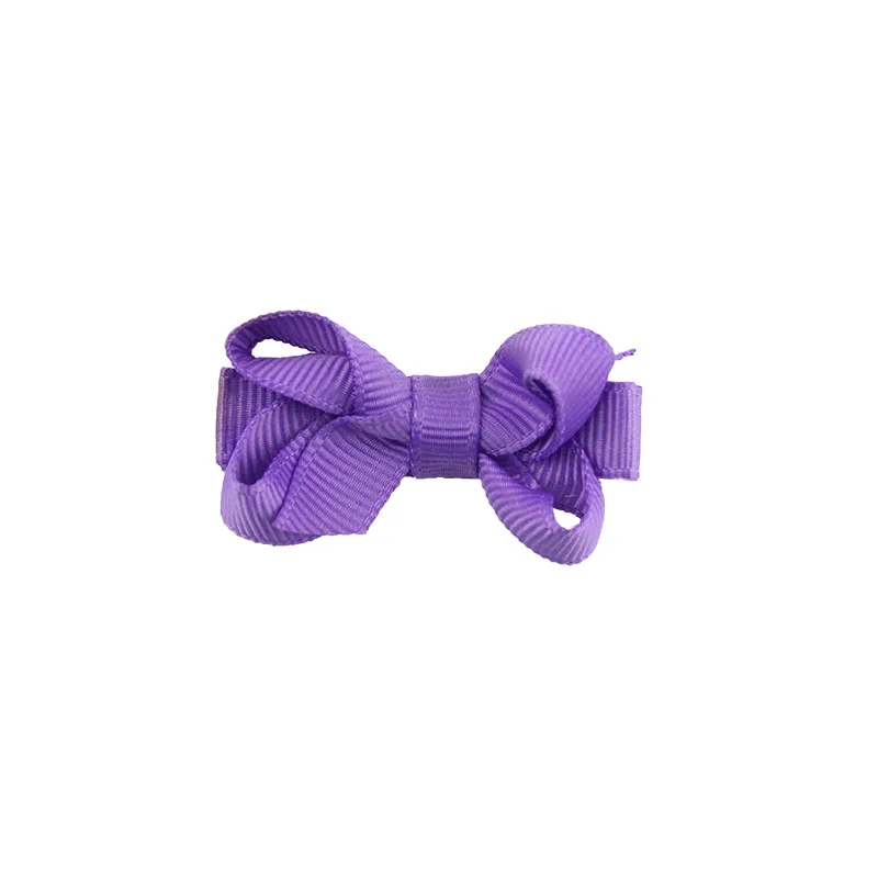 High quality Lovely Hair Clip Girls Hair Bows Hairpins Grosgrain Ribbon hair clips kids hair accessories  (5)