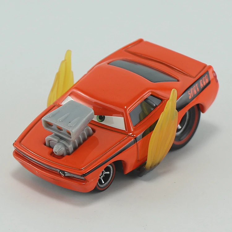 Disney Pixar Cars Badger Flame Slugs Genuine Car Alloy Models Boy Toys