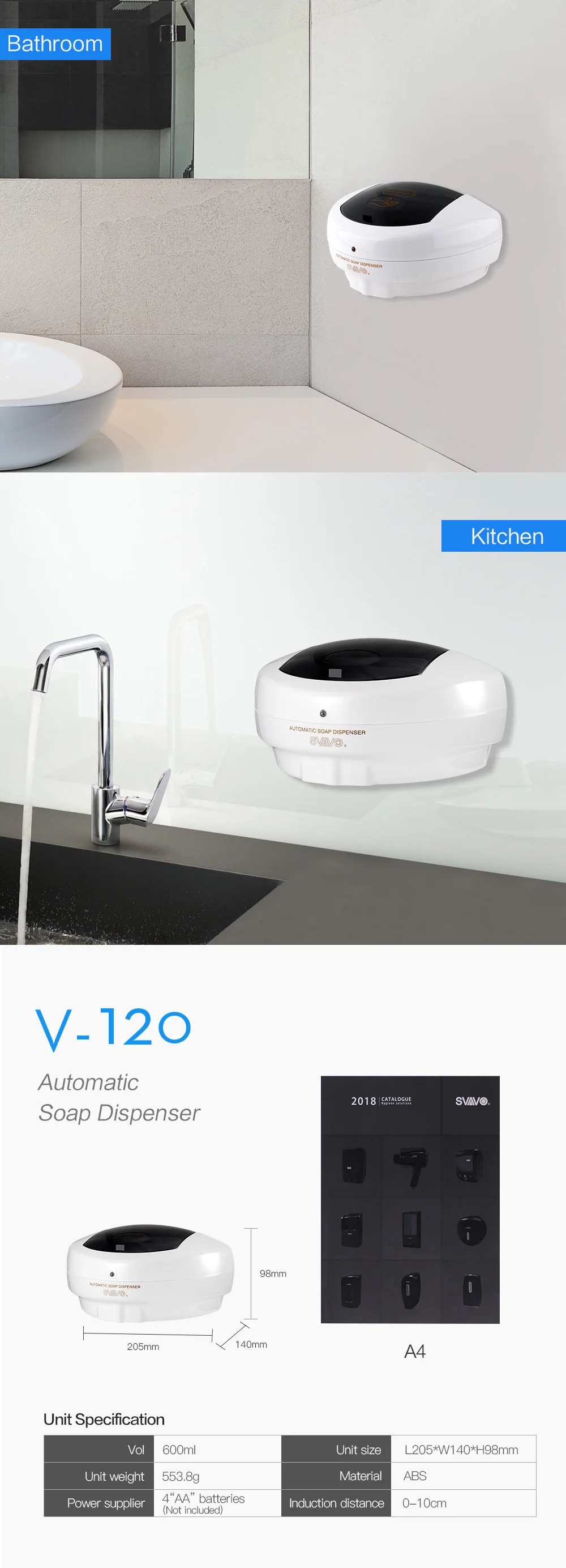 Induction Soap Dispenser Image 3