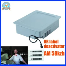 Деактиватор этикеток DR, Деактиватор мягких этикеток eas 58Khz с высотой обнаружения 5-10 см, Деактиватор eas am eas система