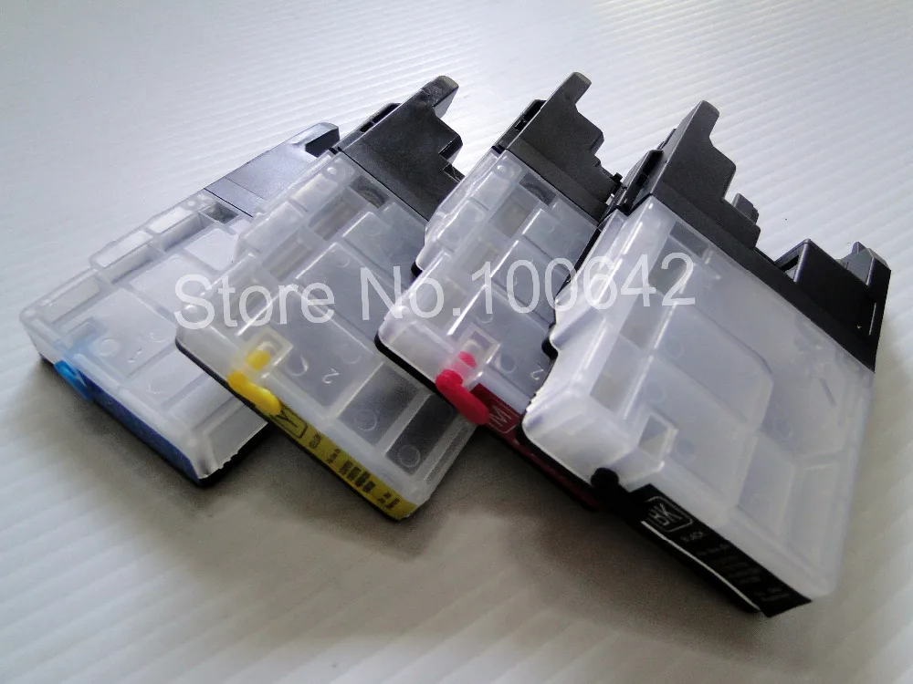 1set Refillable ink cartridge LC12 LC17 LC71 LC73 LC75 LC77 LC79 LC400 LC450 LC1220 LC1240 LC1280