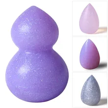 Fashion Cosmetic Puff Silicone 3D Tridimensional Makeup Foundation Gourd Drips Shape Flawless Smooth Make Up Beauty Tool HJL2017