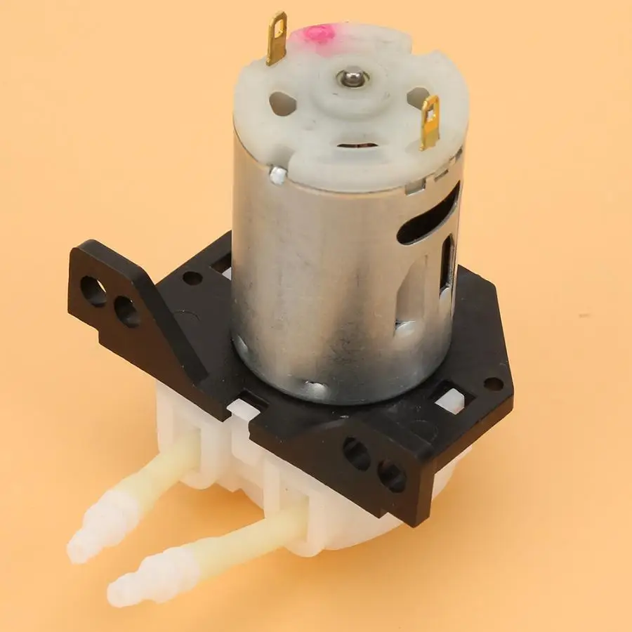 D 2 2*4 мм DC 24V DIY Перистальтический жидкостный насос дозирующий для лабораторного