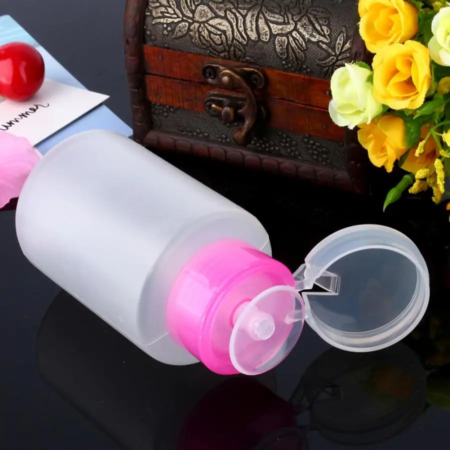 Makeup Jars 60/150ml Empty Pump Dispenser Container Clean Nail Polish Remover Liquid Bottle Refillable Perfume Bottle|Многоразовые