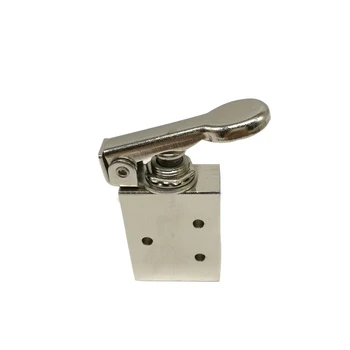 

Pneumatic 3 Position 4 Way Spring Return Lever Manual Air Valve TAC2-41P