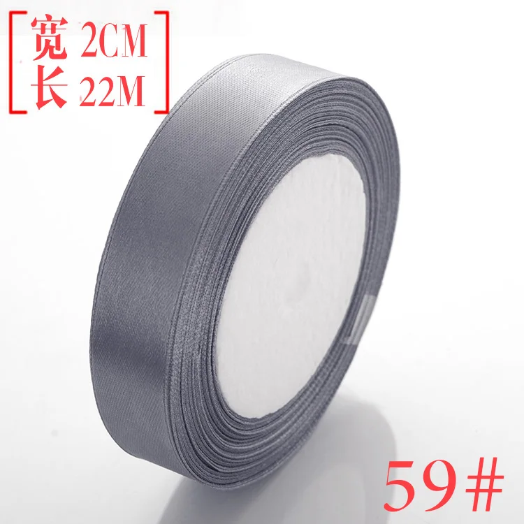 25 Yards/roll) 6/10/15/20/25mm Single Face Satin Ribbon Wholesale Wedding Christmas Gift Box Package Cake Baking Decoration