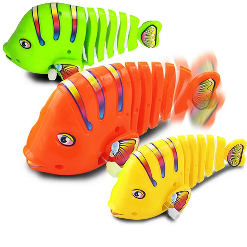 Baby Kid Cute Creative Bath Time Wind Up Diver Swimming Crocodile