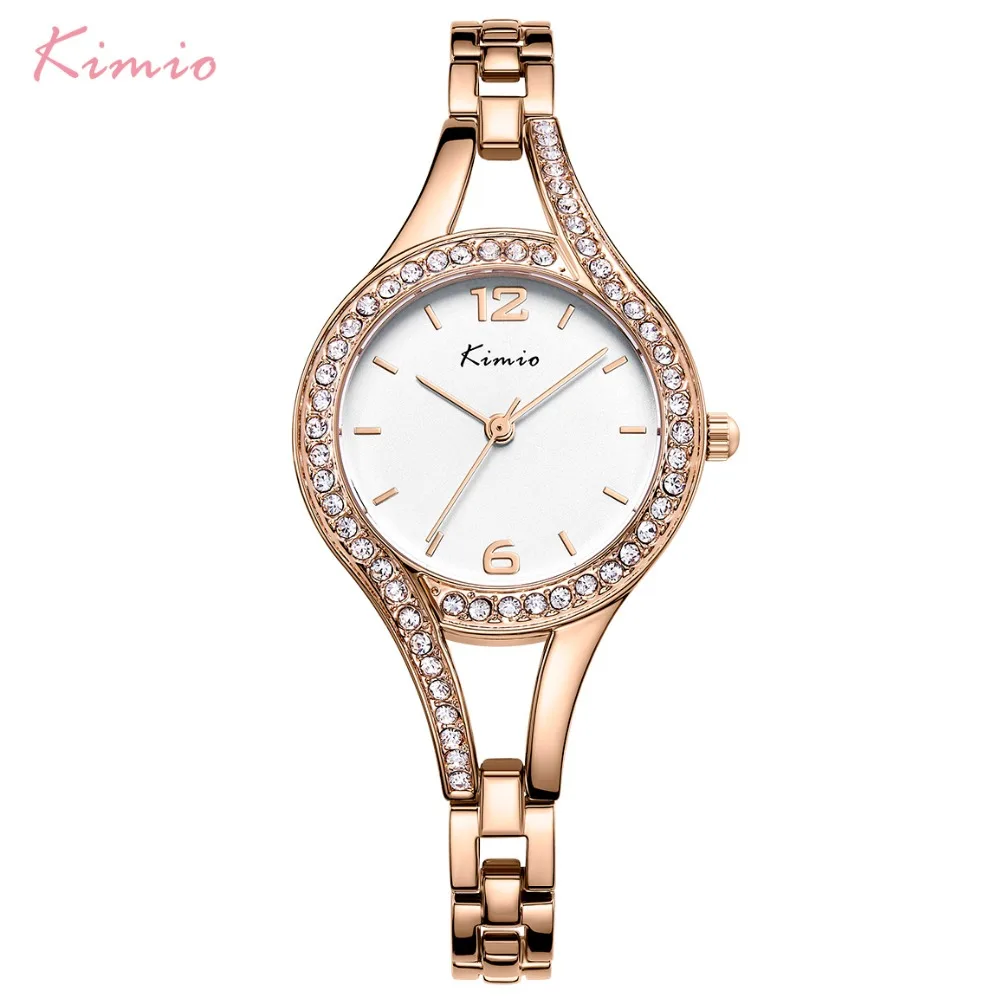 

KIMIO Simple Ladies Bracelet Watches For Women Fashion Dress Watch 2019 Top Brand Luxury Female Wristwatch Relogio Feminino Gift